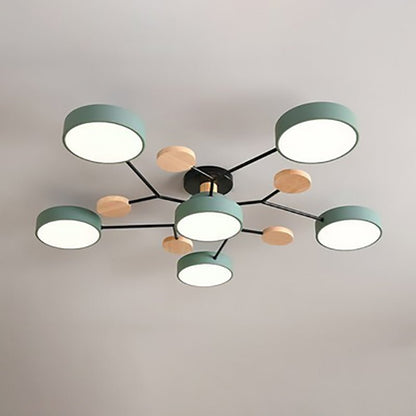 Scandinavian Branch LED Ceiling Light - Dimmable Alternate
