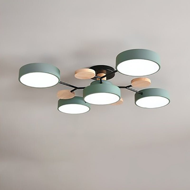 Scandinavian Branch LED Ceiling Light - Dimmable Lifestyle