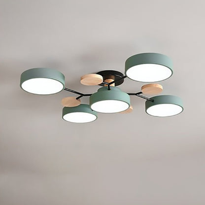 Scandinavian Branch LED Ceiling Light - Dimmable Lifestyle