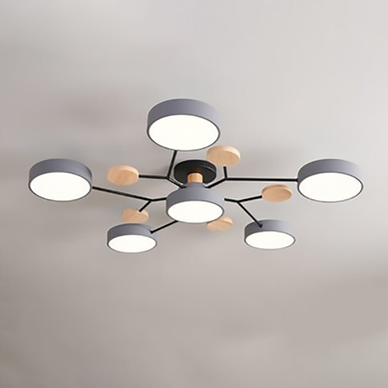 Scandinavian Branch LED Ceiling Light - Dimmable View 11