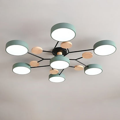 Scandinavian Branch LED Ceiling Light - Dimmable View 23