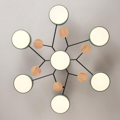 Scandinavian Branch LED Ceiling Light - Dimmable View 27