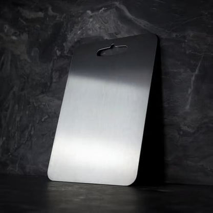 Titanium Antibacterial Chopping Board Handle Cutout Detail