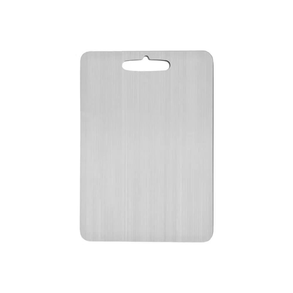 Titanium Antibacterial Chopping Board Handle Cutout Front