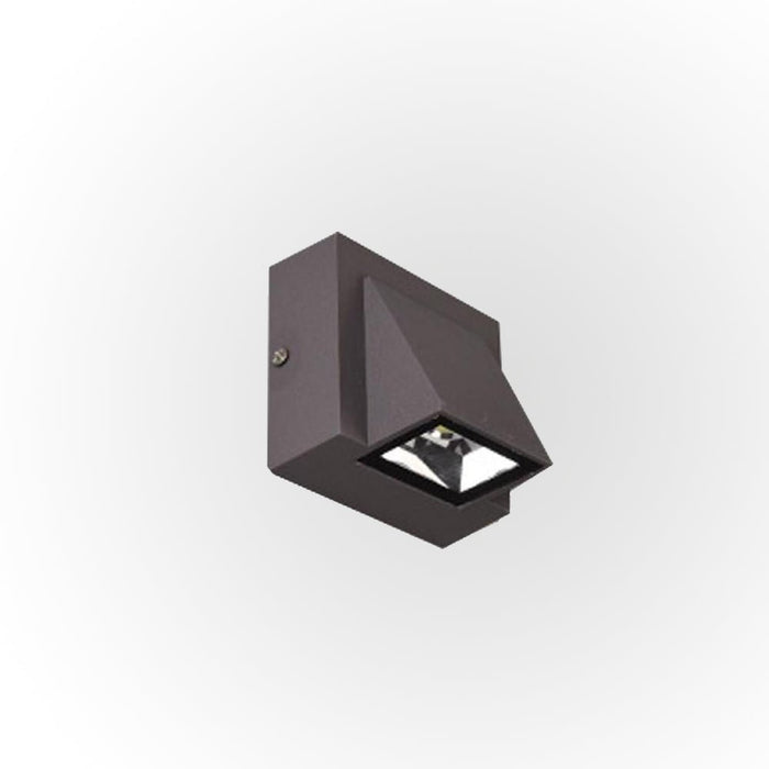 Vexto Modern Black Metal LED Outdoor Wall Lamp Hero