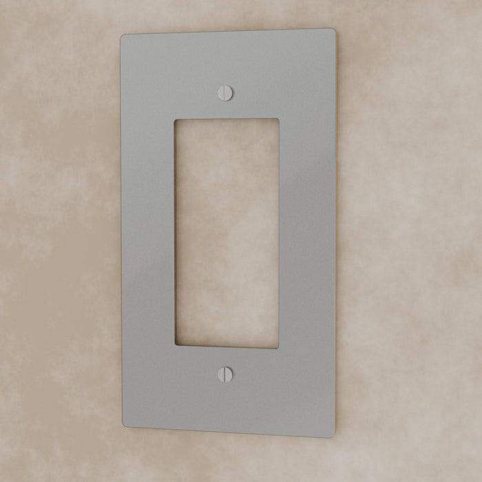 Vintage Patina Stainless Steel Brass Custom Module Plate Hero